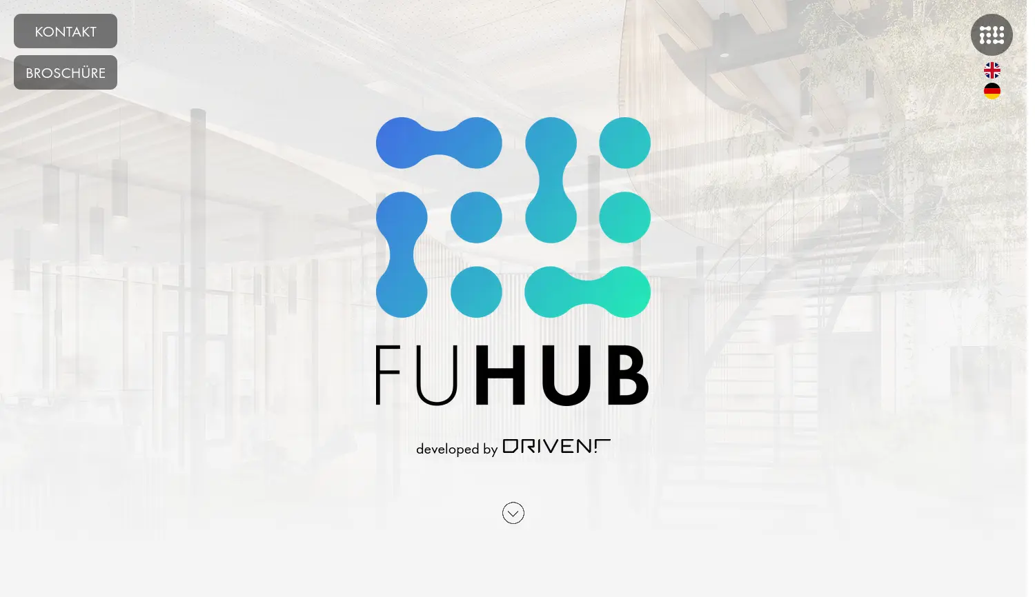 Website der Firma FUHUB Berlin