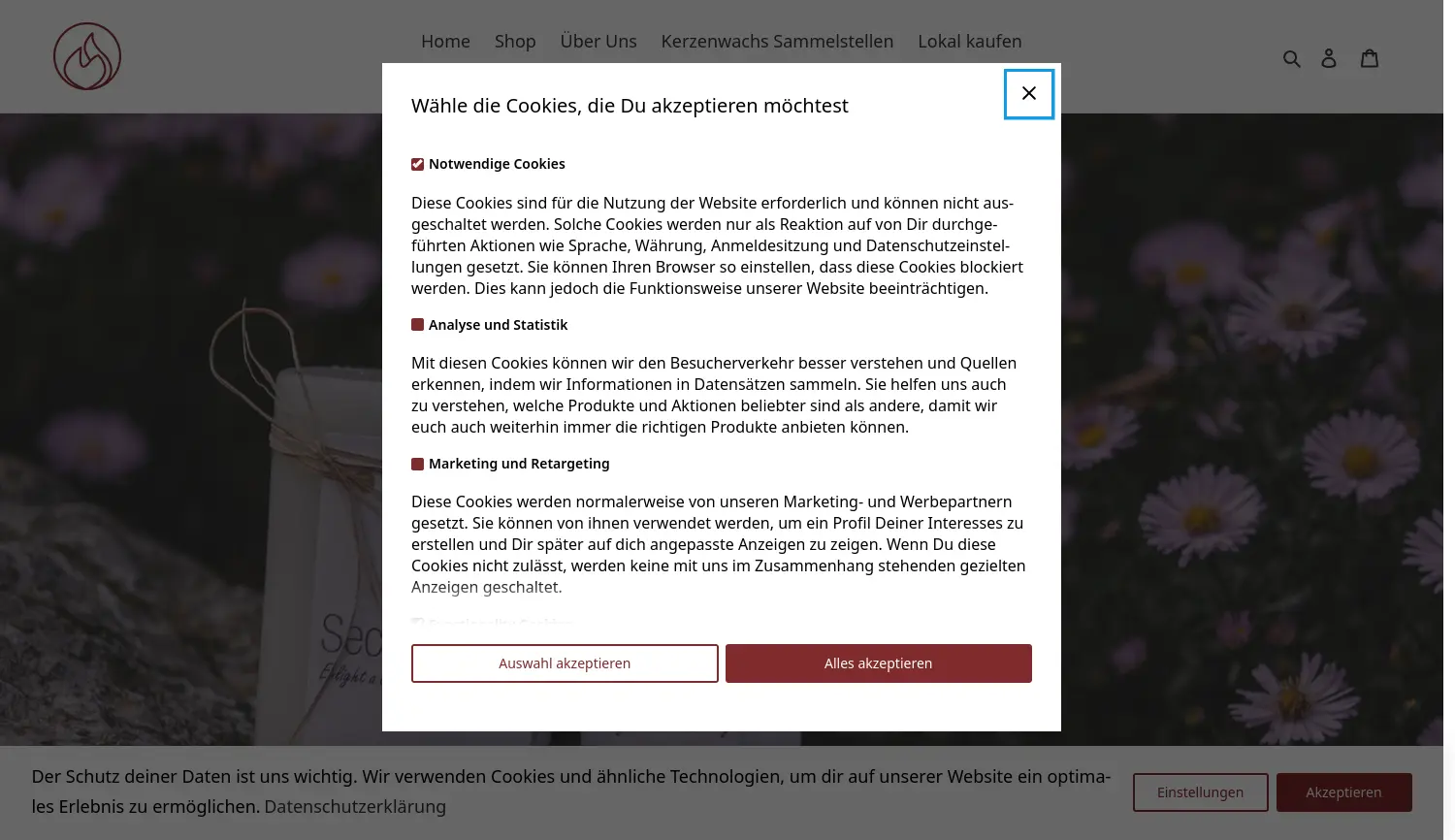 Website der Firma Enactus Aachen e.V.