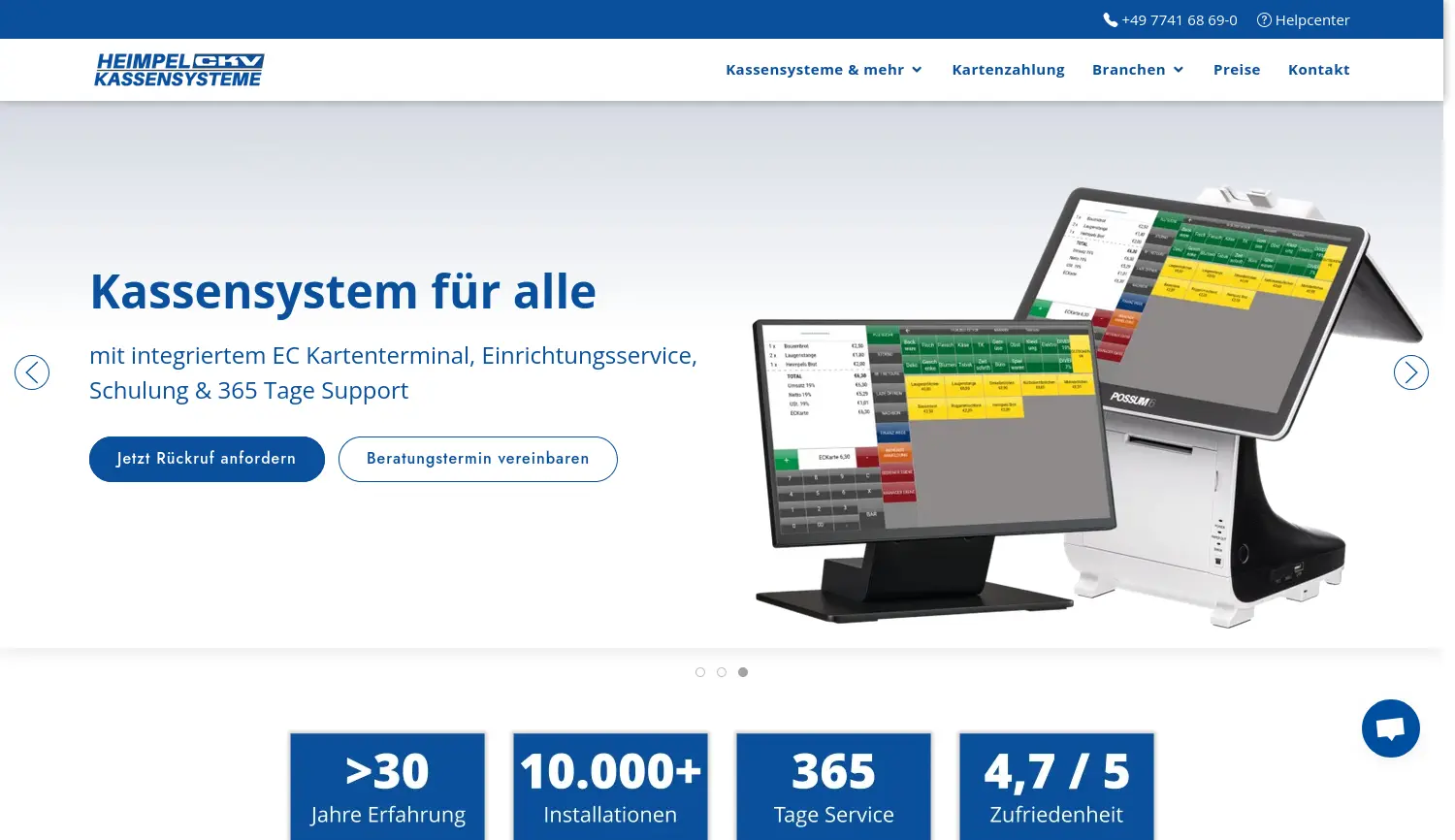Website der Firma Universität Rostock, Zentrum für Entrepreneurship