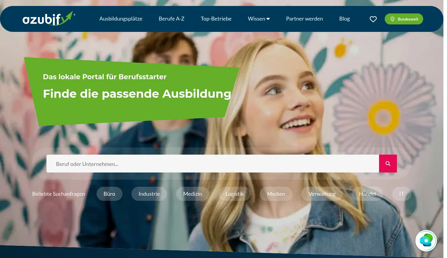 Website der Firma Bruns Verlags-GmbH & Co. KG