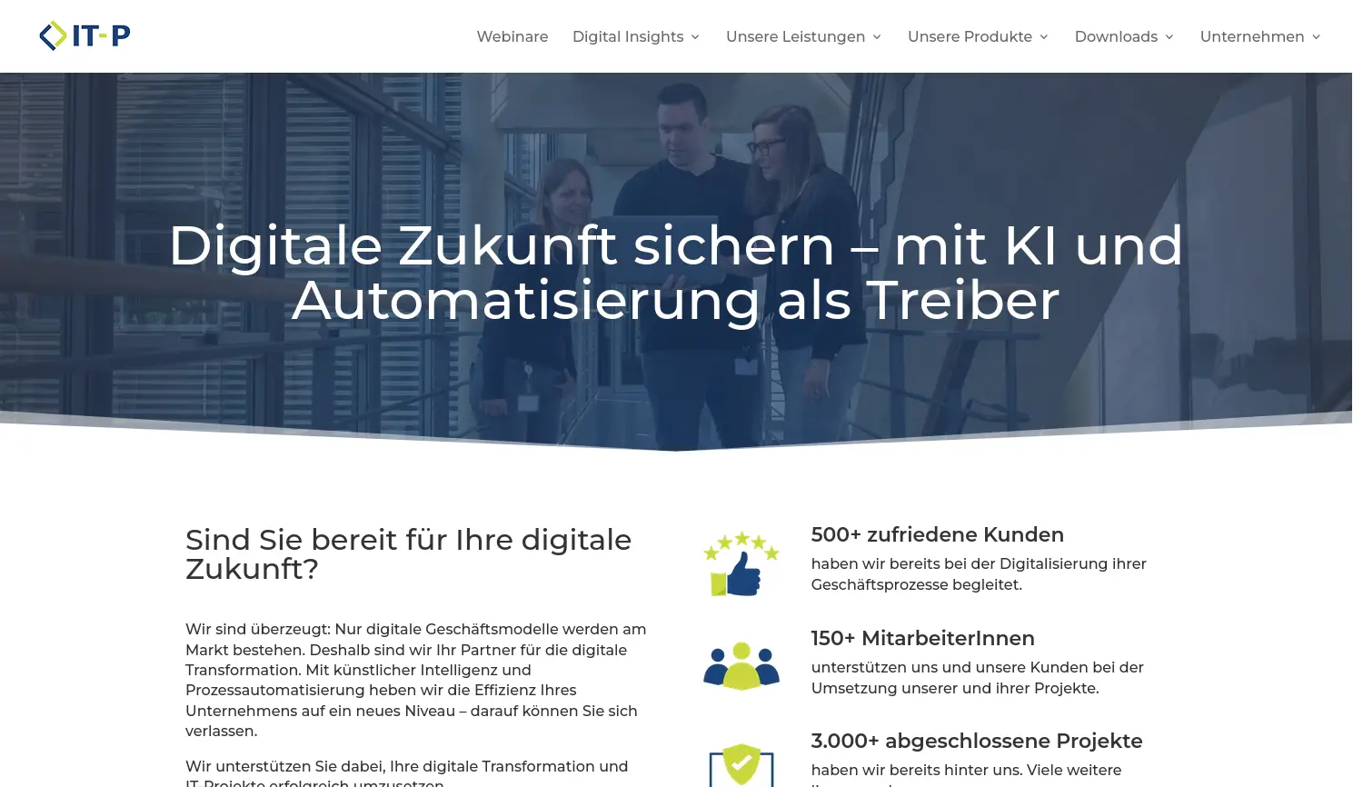 Website der Firma Life Science Zentrum Mainz GmbH