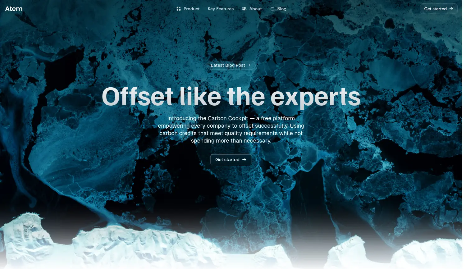 Website der Firma Atem Development GmbH