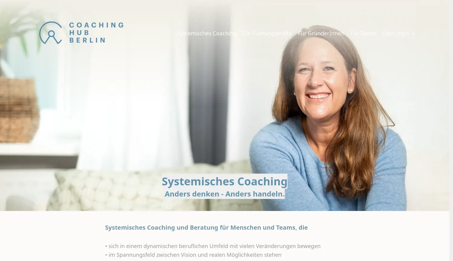 Website der Firma Kerstin Buschbeck Coaching