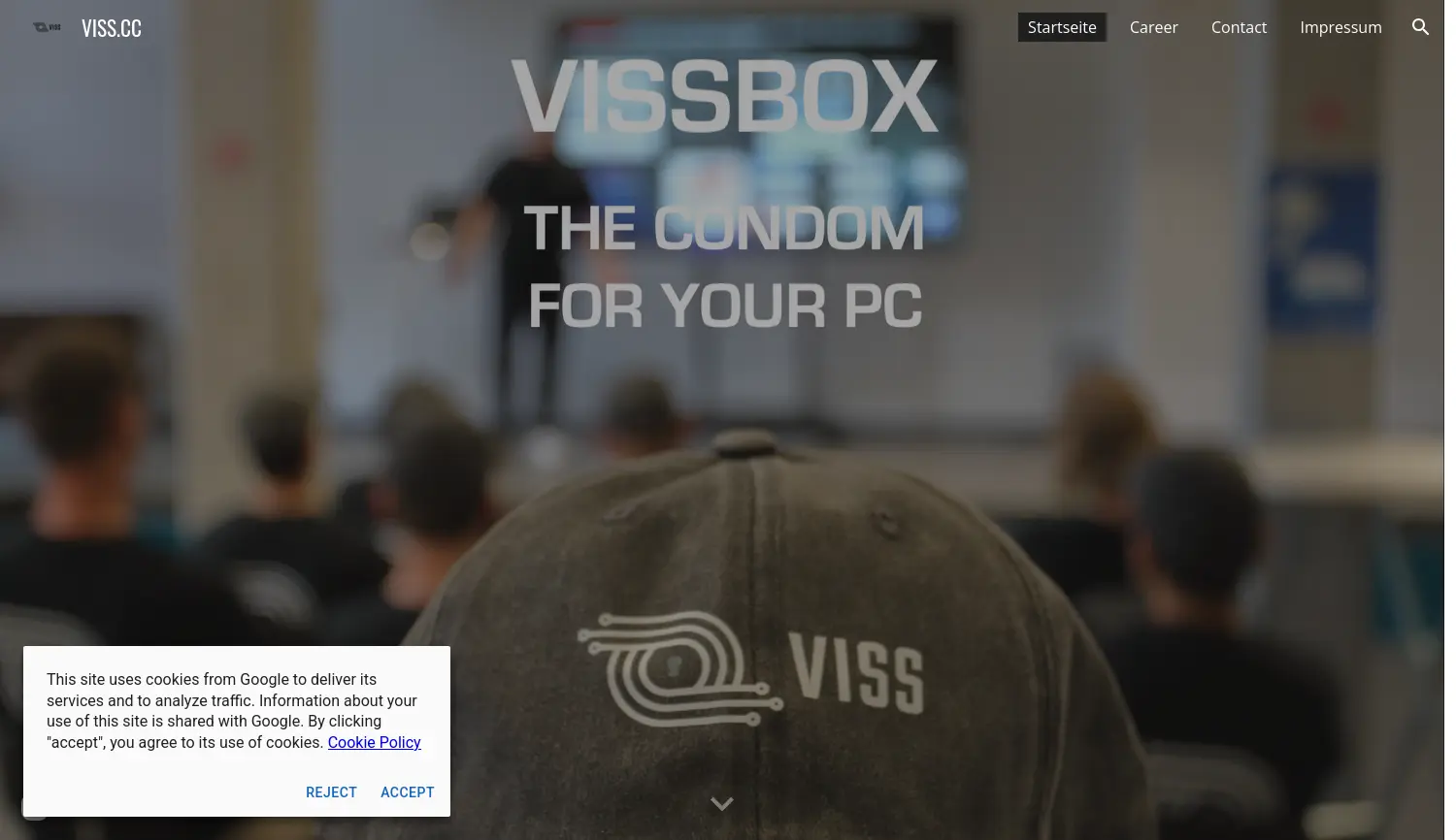 Website der Firma VISS UG (haftungsbeschränkt)