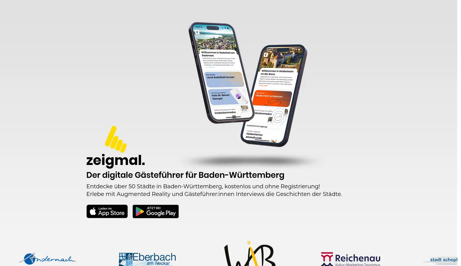 Website der Firma zeigmal