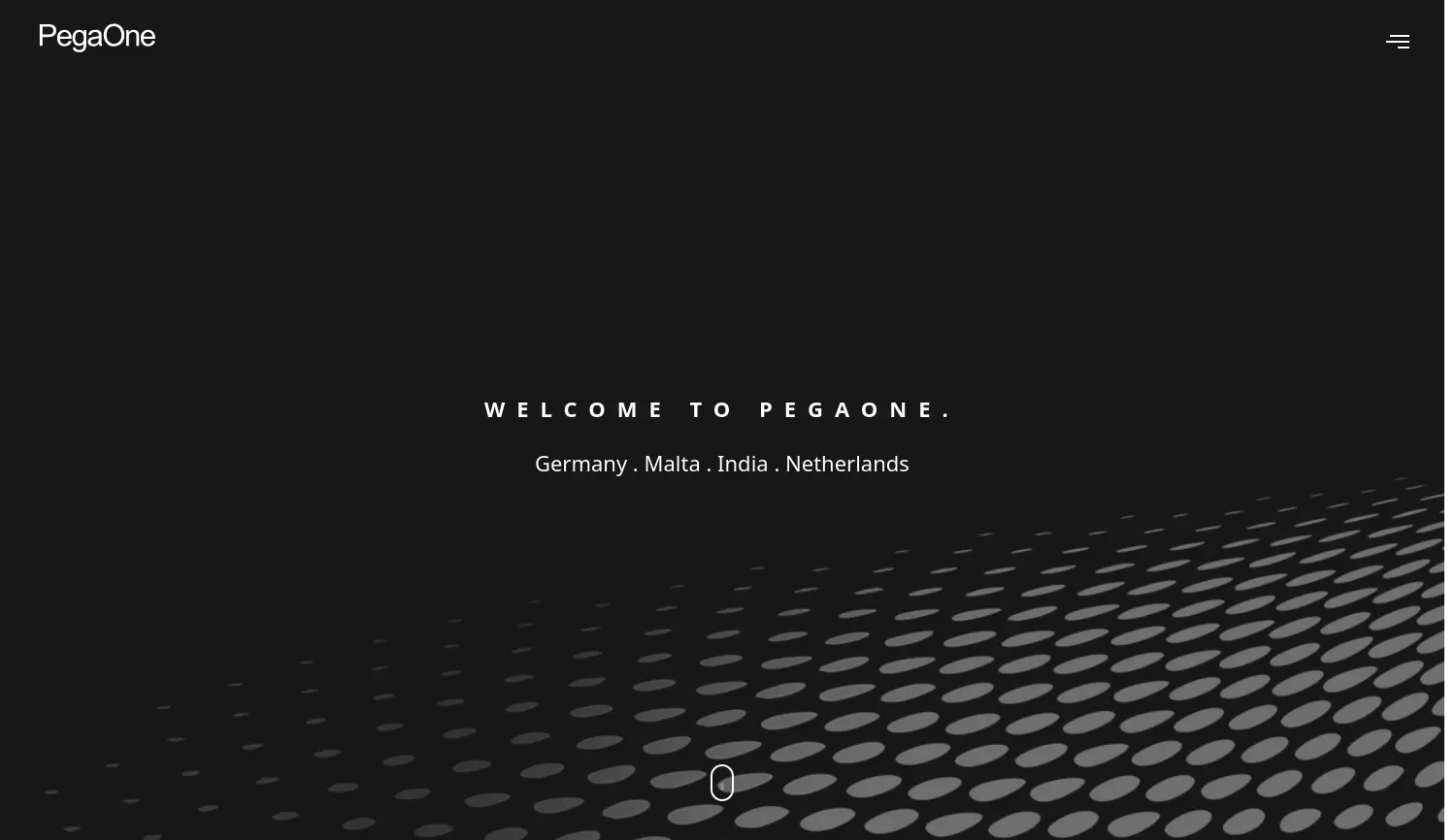 Website der Firma PegaOne GmbH