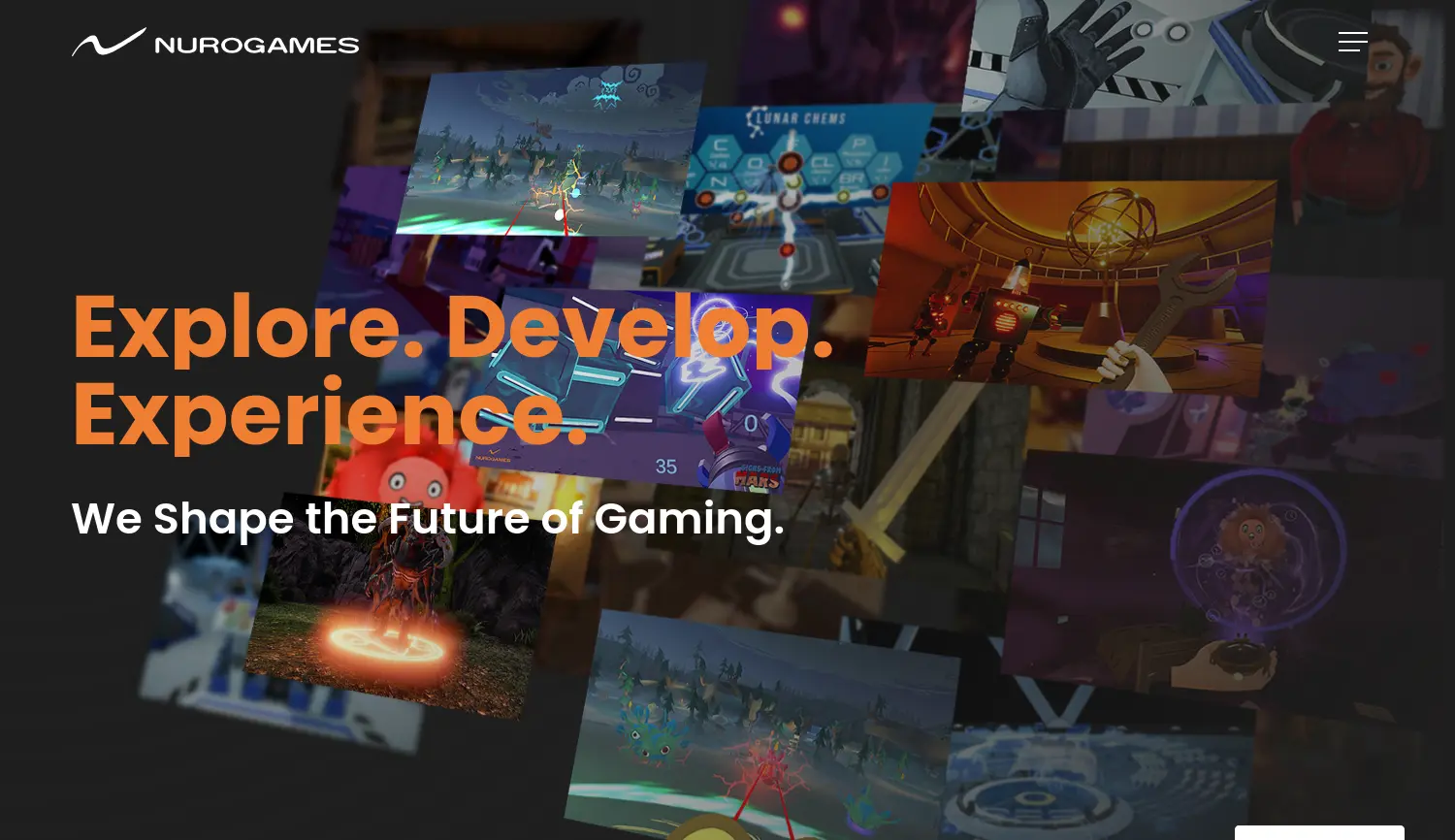 Website der Firma Nurogames GmbH