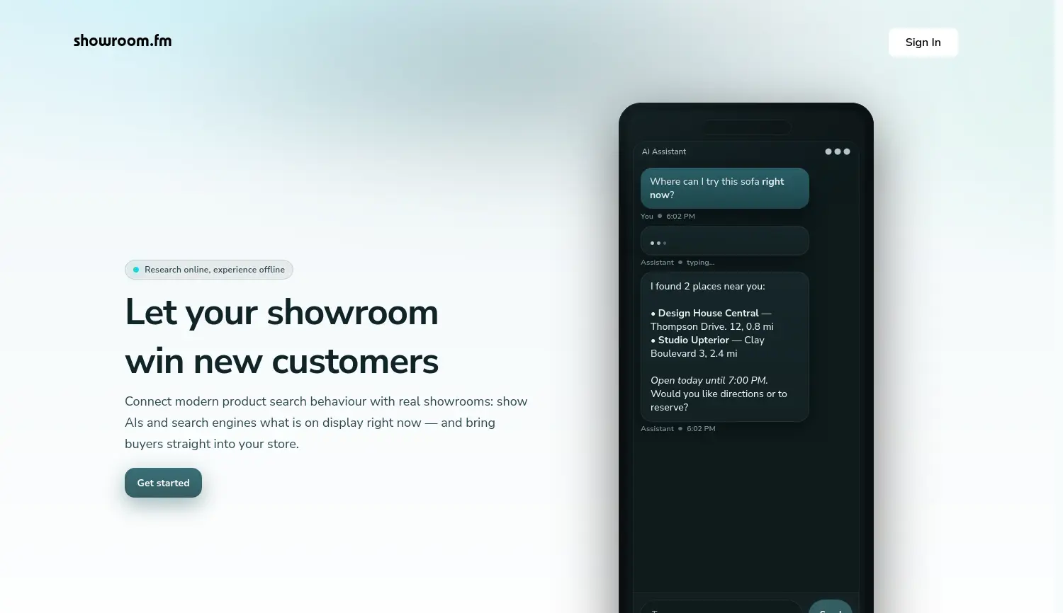 Website der Firma Innsides Interiors UG (haftungsbeschränkt)