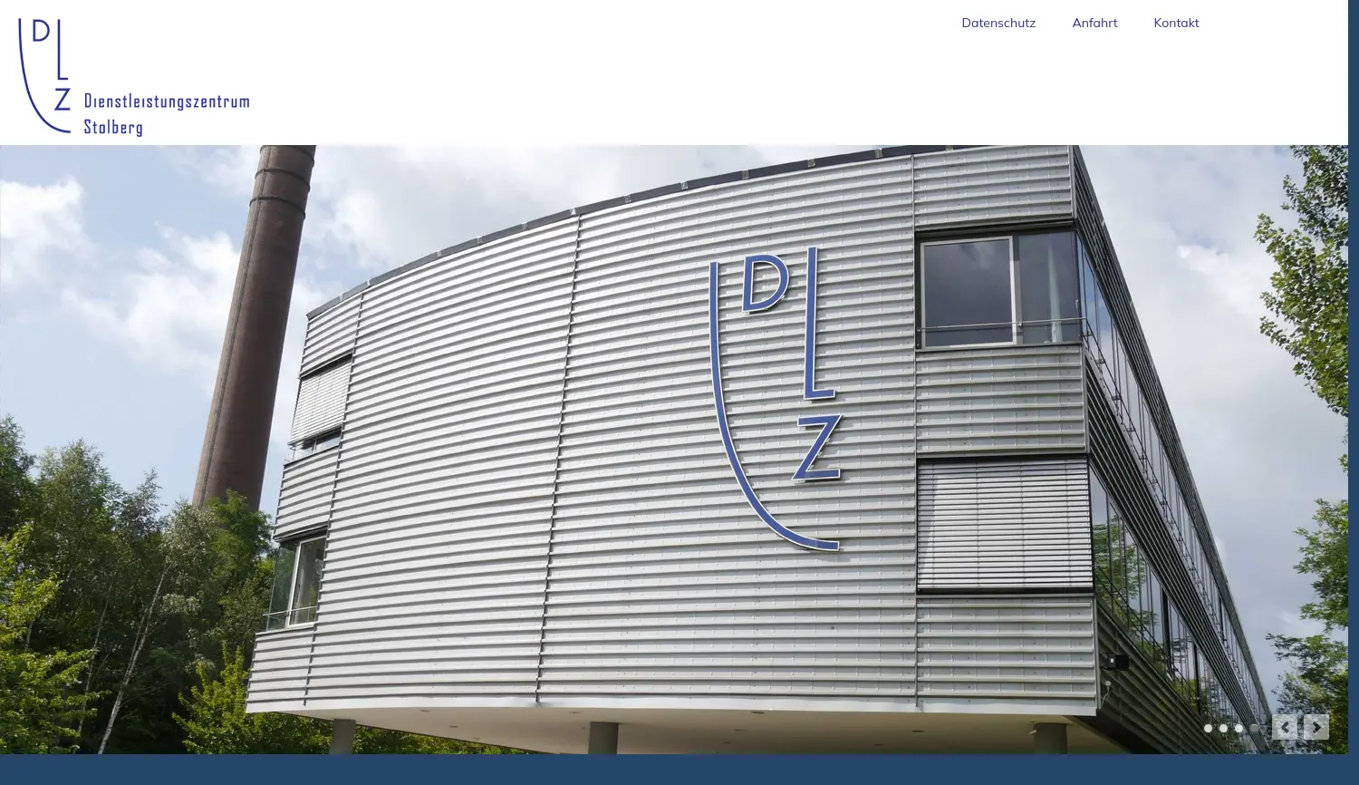 Website der Firma Zentrum für industrieorientierte Dienstleistungen (DLZ) Stolberg GmbH