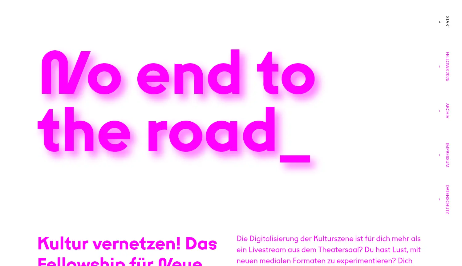 Website der Firma Kulturforum Witten