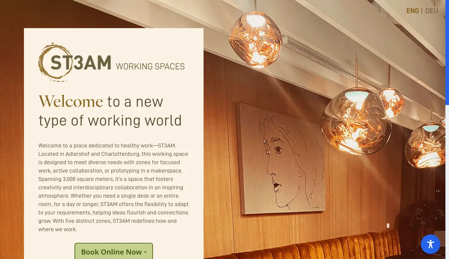 Website der Firma WISTA Management GmbH