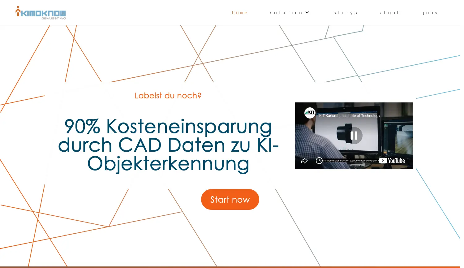 Website der Firma Kimoknow UG (haftungsbeschränkt)