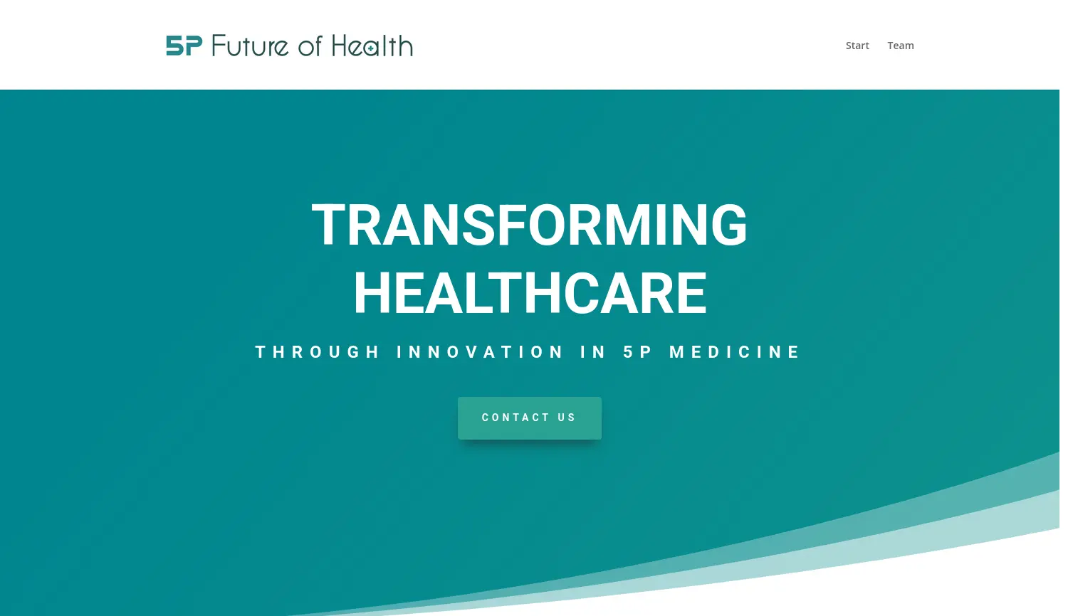 Website der Firma 5P Future of Health Beteiligungs GmbH