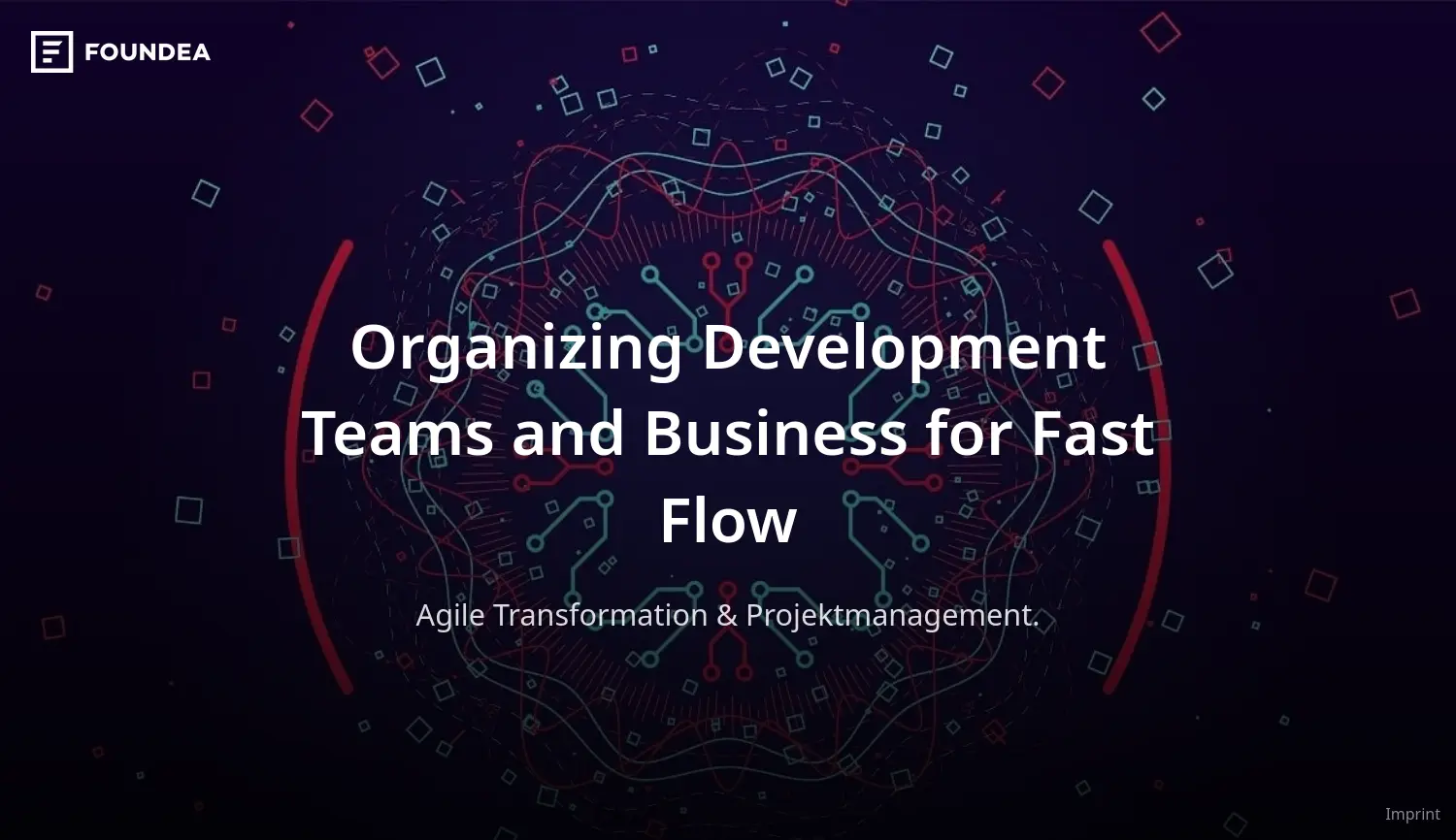 Website der Firma Foundea GmbH