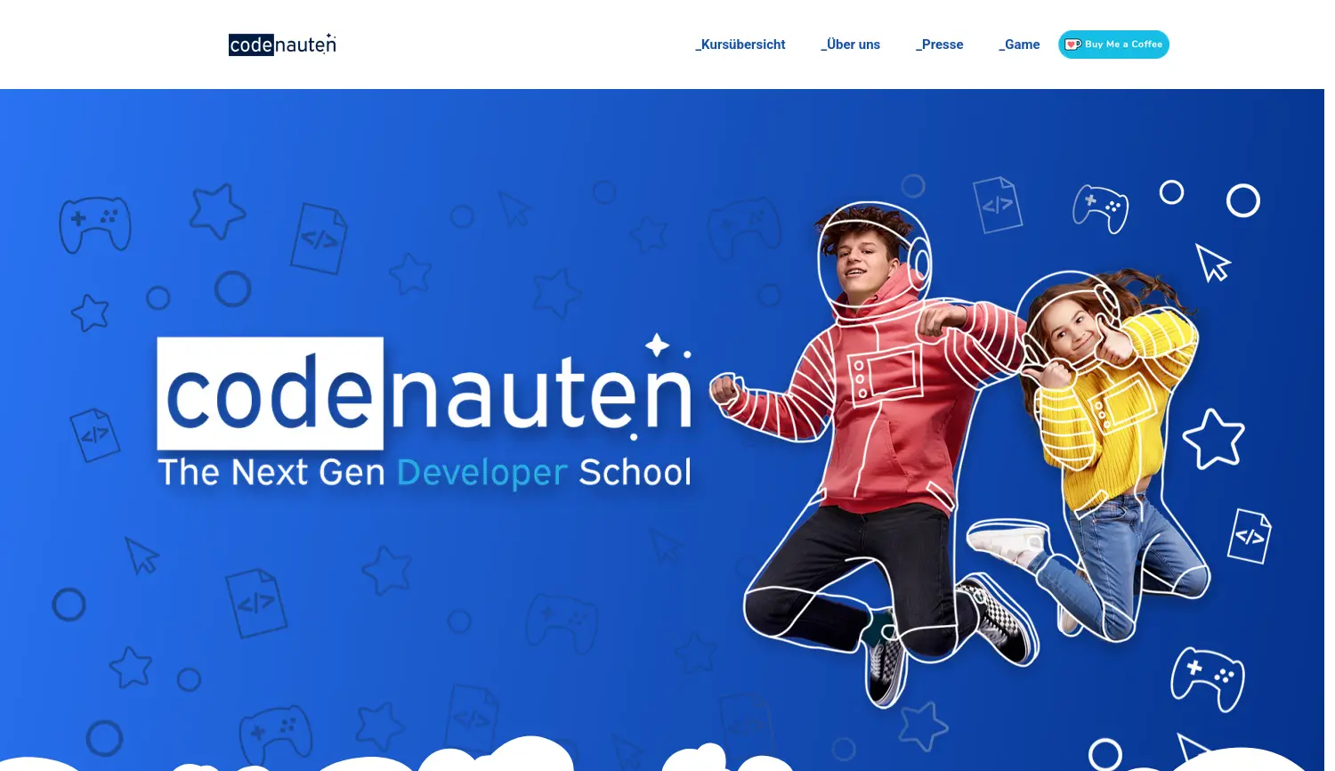 Website der Firma Codenauten GmbH