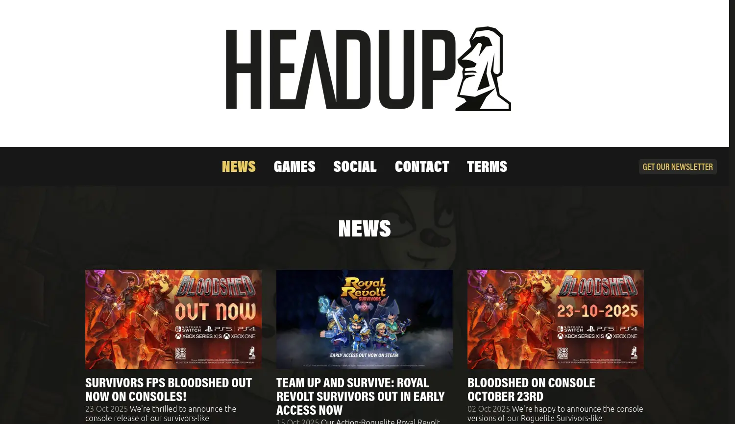 Website der Firma ARTCLINE GmbH