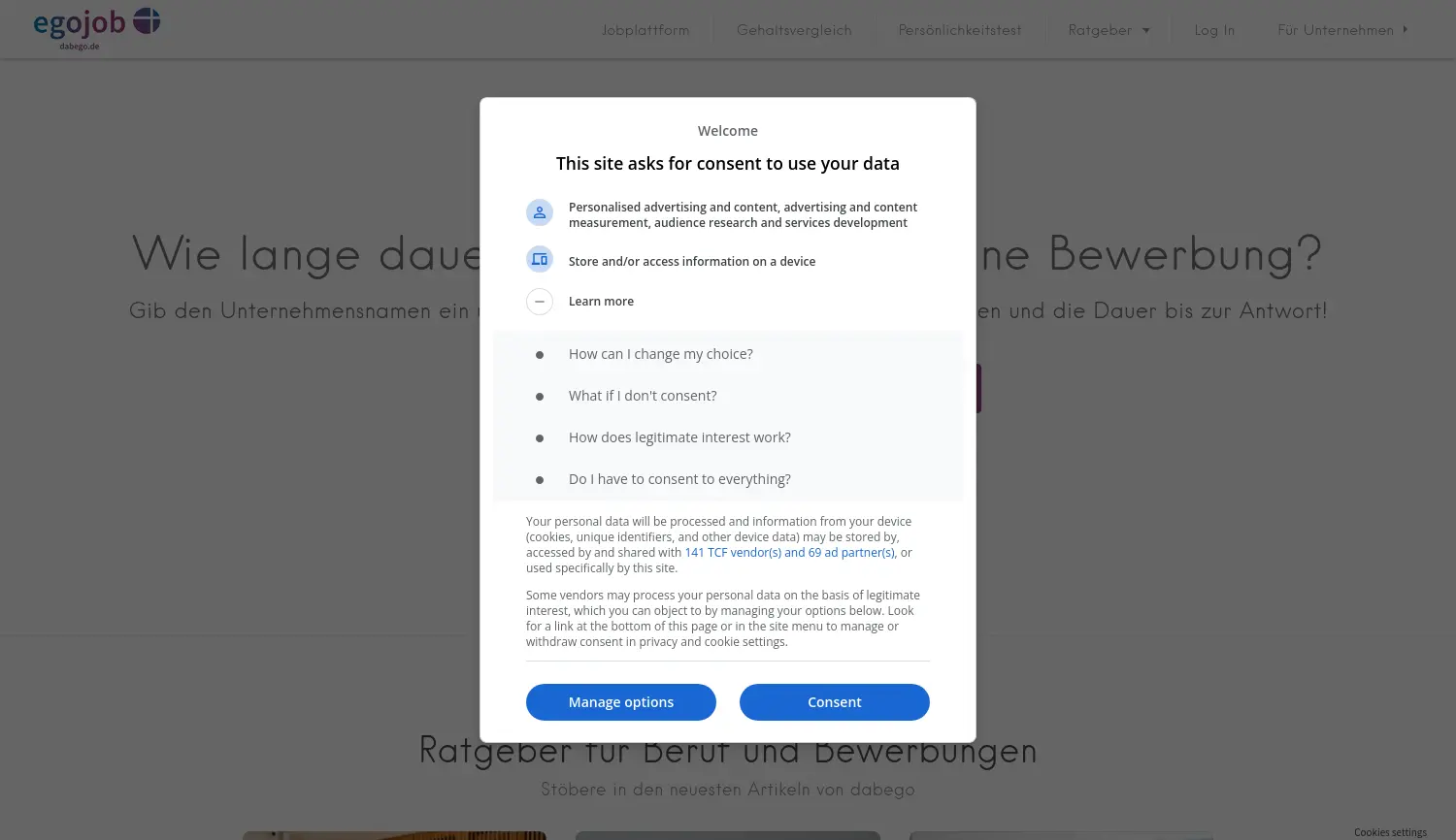 Website der Firma Pinvenire UG (haftungsbeschränkt)
