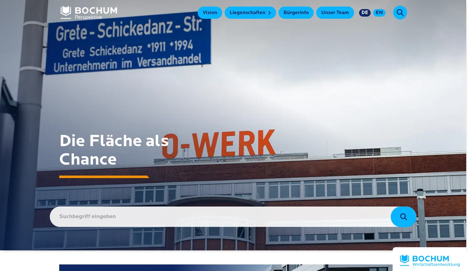 Website der Firma e-mobilio GmbH