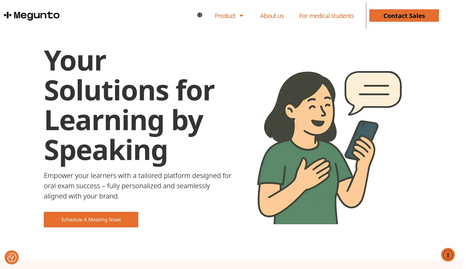 Website der Firma Megunto GmbH