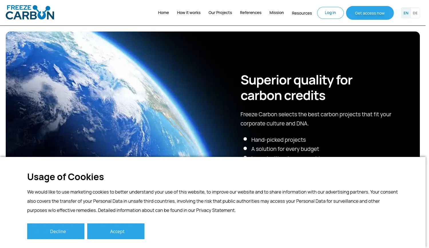 Website der Firma Branayama GmbH