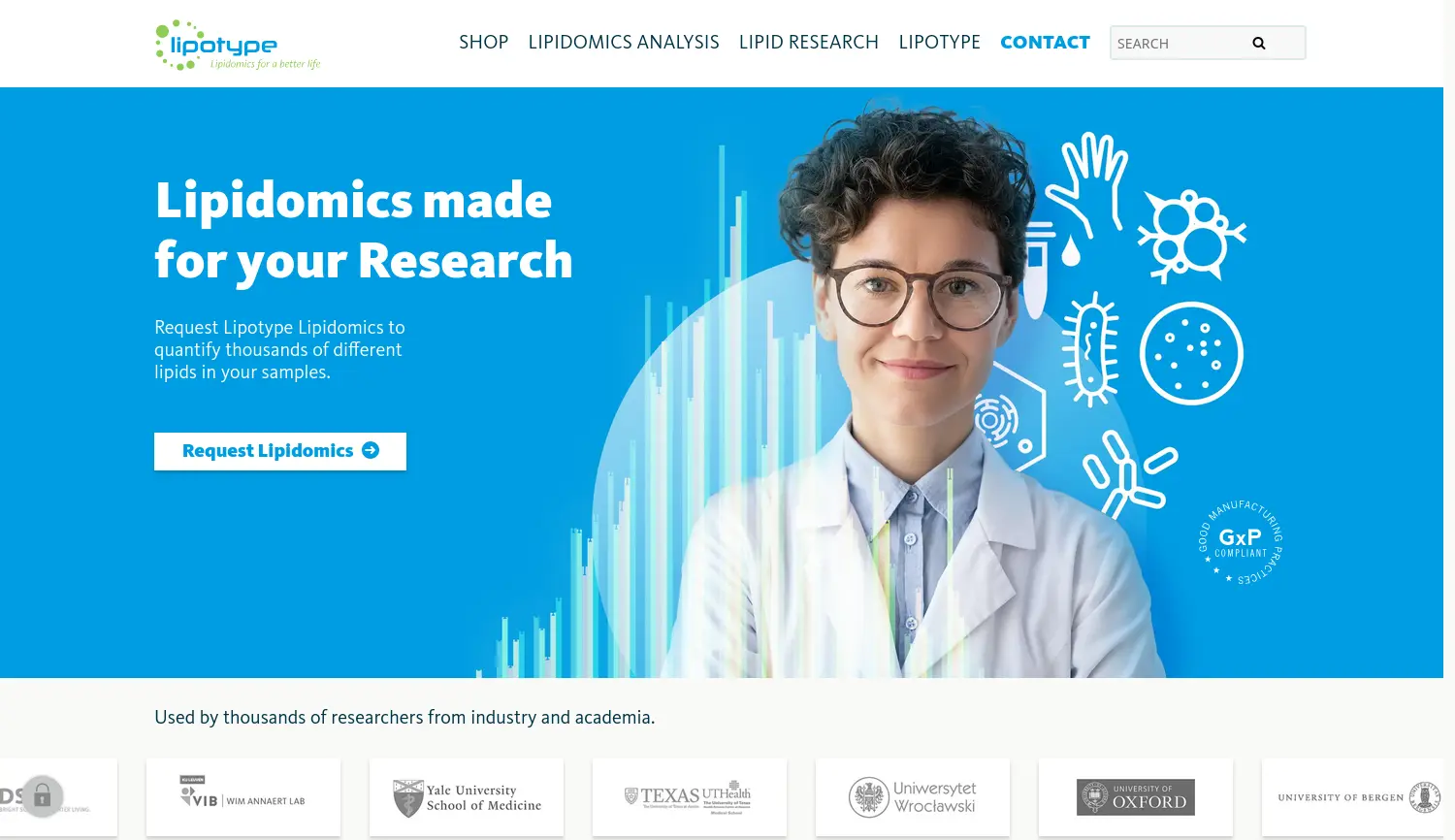 Website der Firma PicoShape