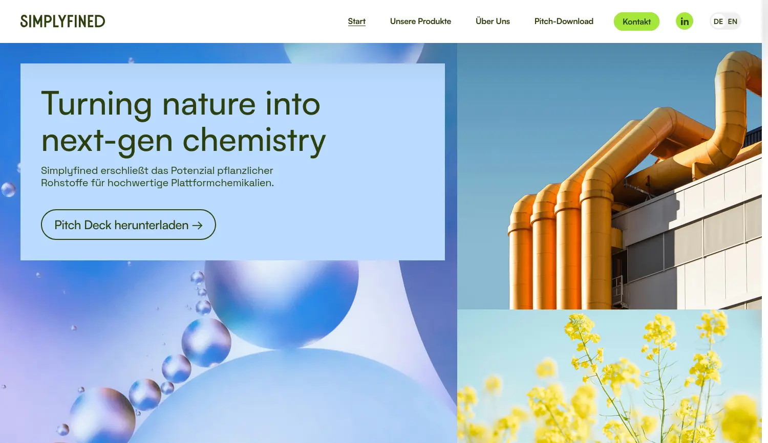 Website der Firma Seidenventures UG (haftungsbeschränkt)