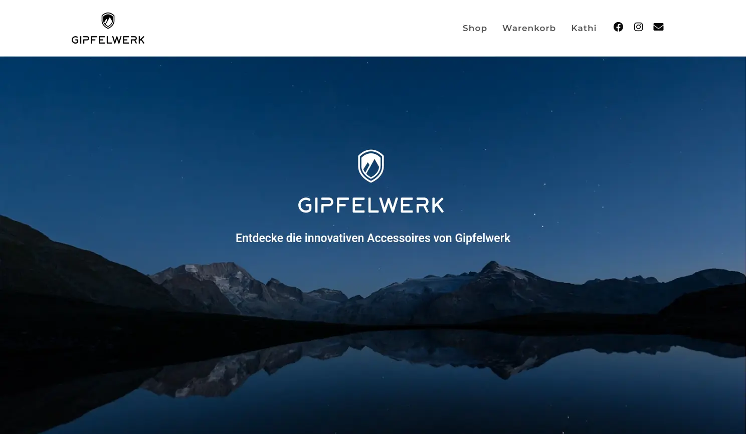 Website der Firma Gipfelwerk