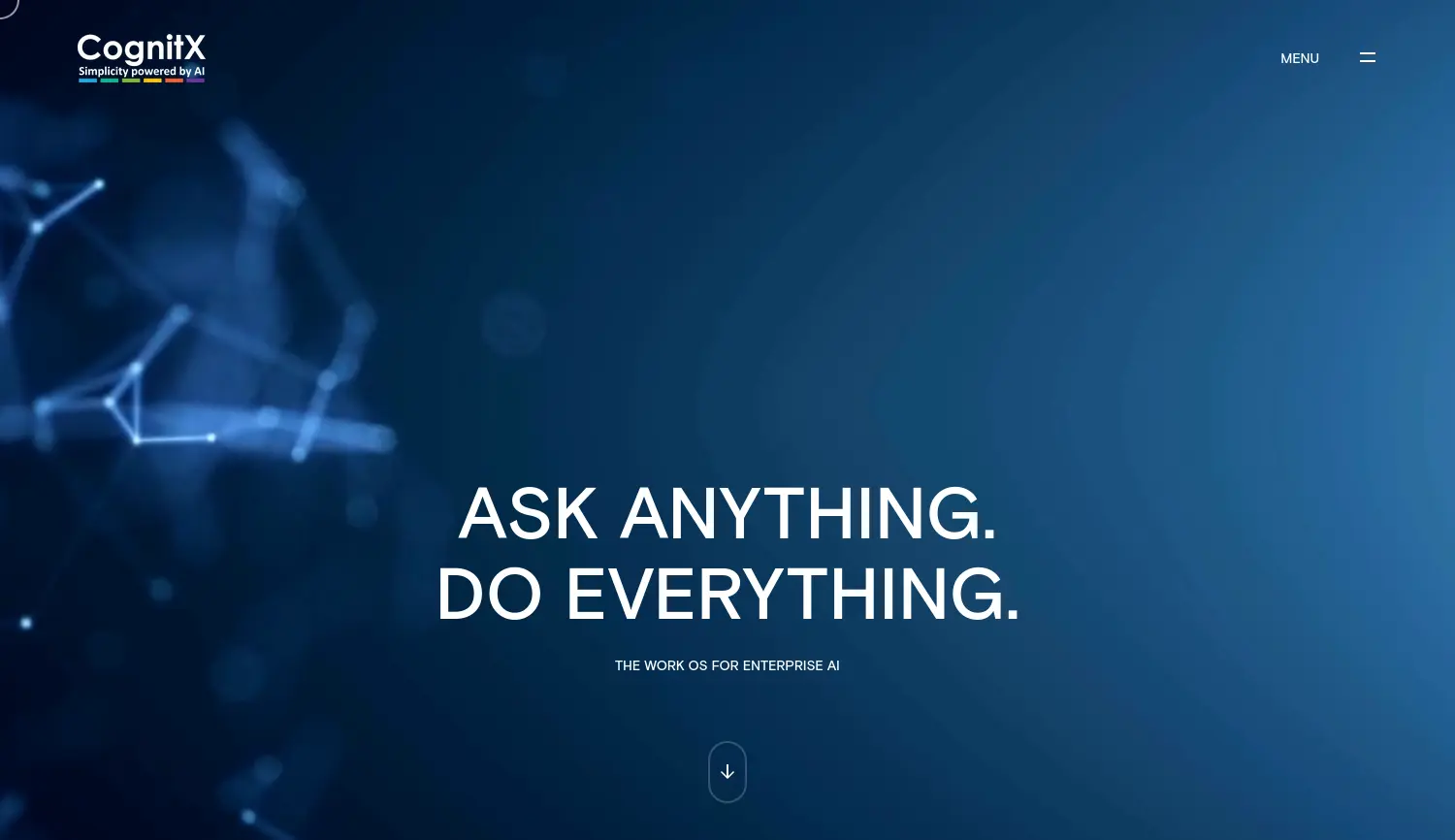 Website der Firma CognitX AI GmbH