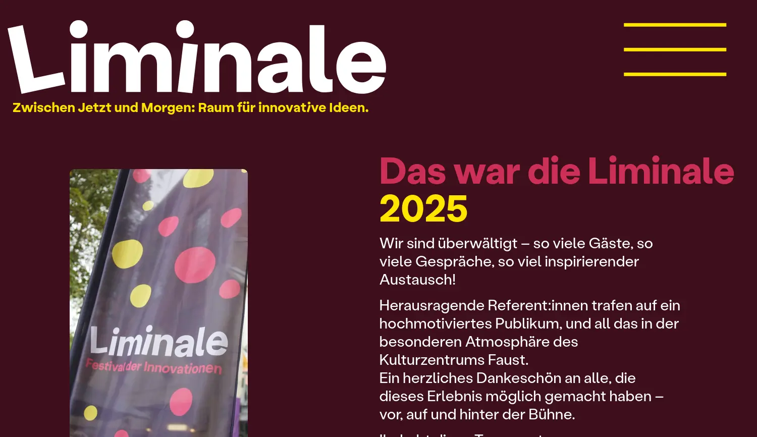 Website der Firma Hochschule Hannover (innovercity)