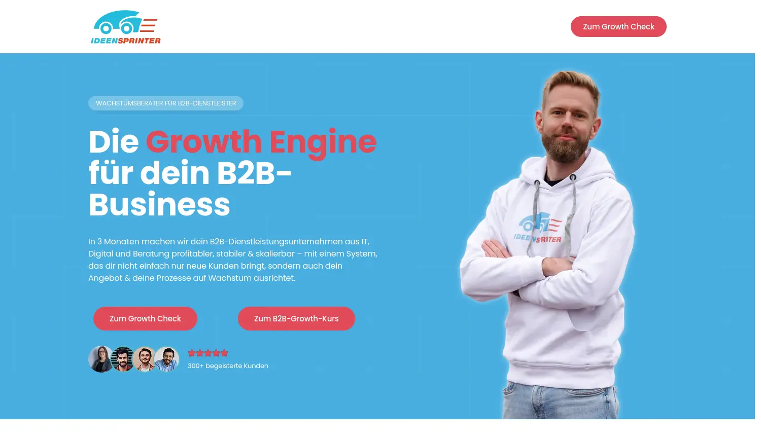 Website der Firma Felix Maas