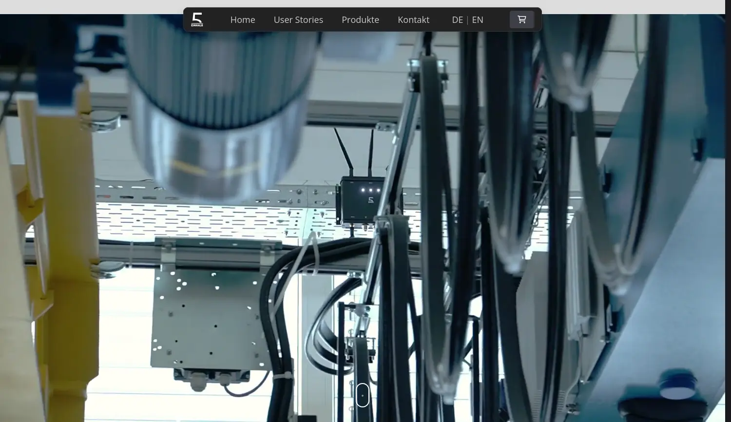 Website der Firma fünfeinhalb Funksysteme GmbH