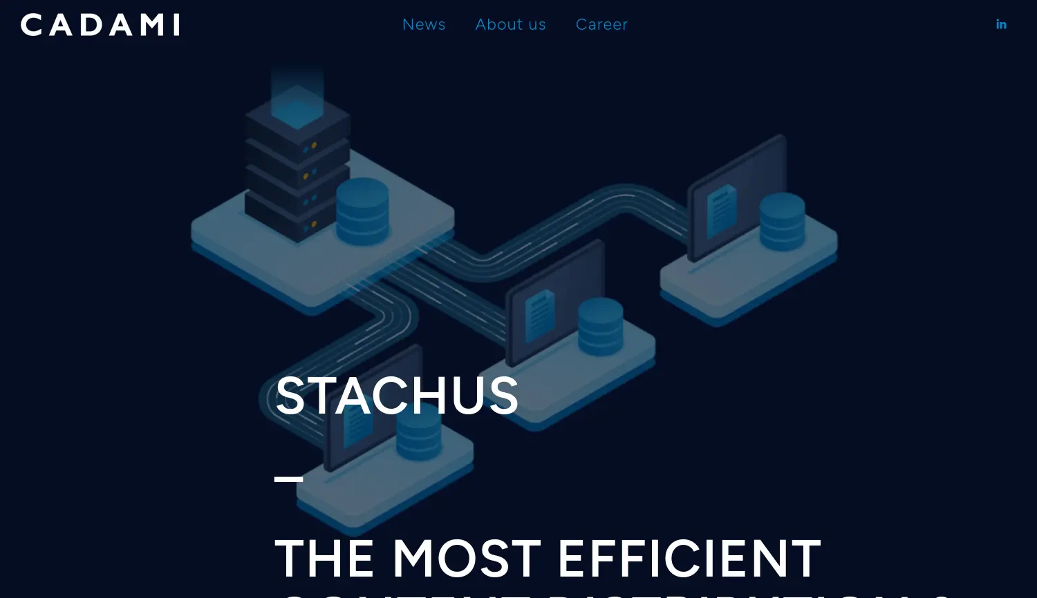 Website der Firma cadami gmbh