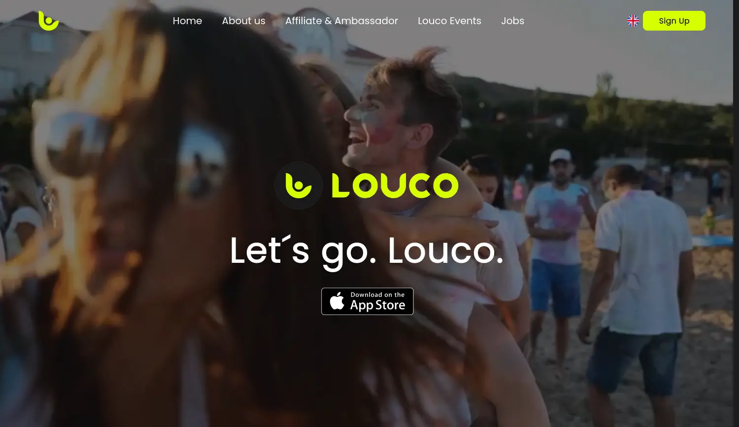 Website der Firma Louco