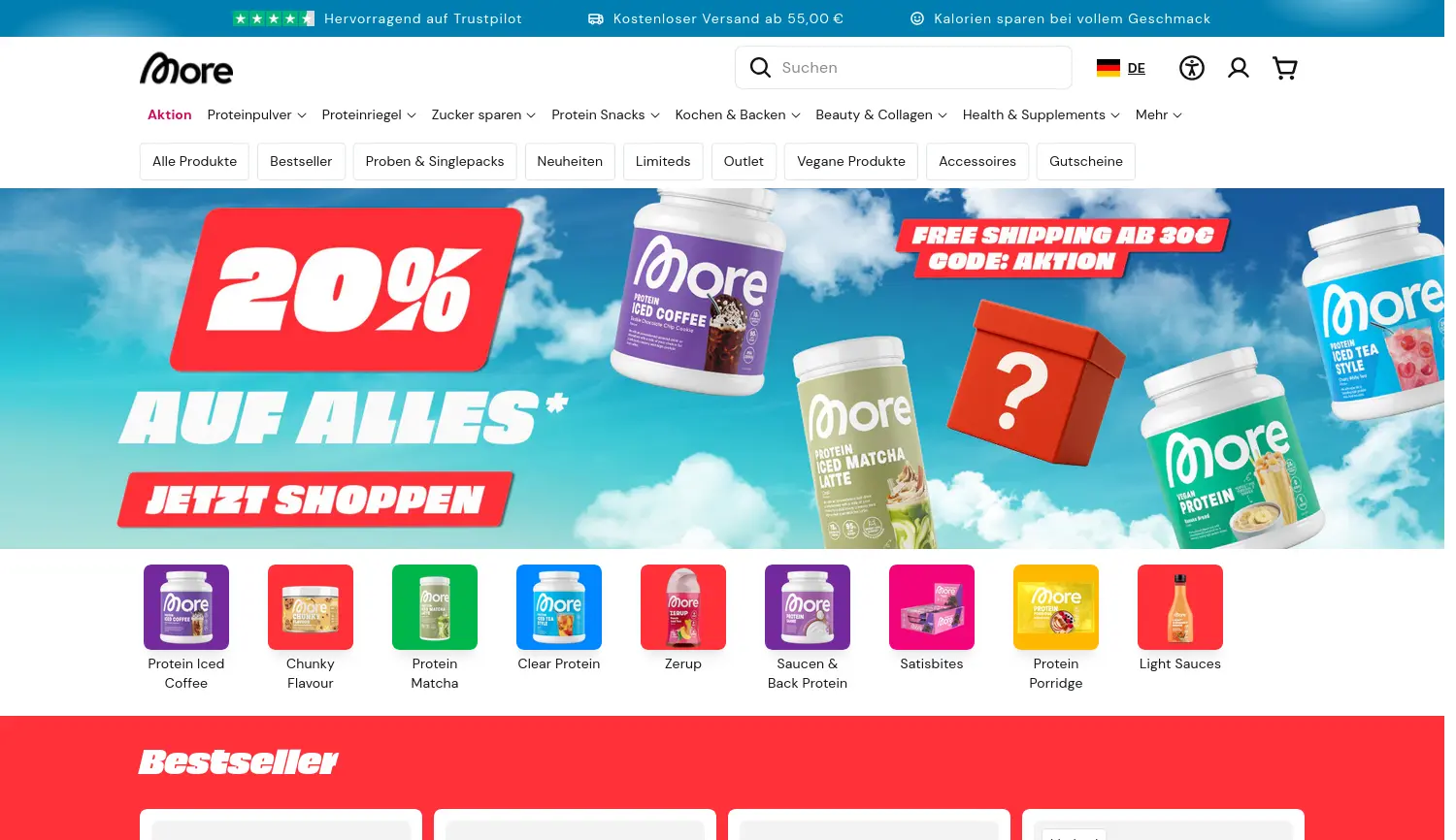 Website der Firma Foodist GmbH