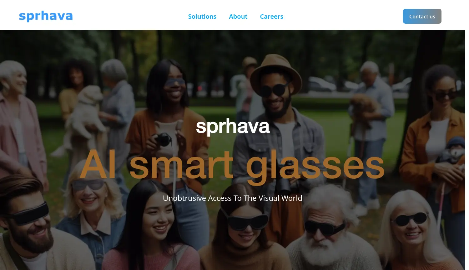 Website der Firma sprhava