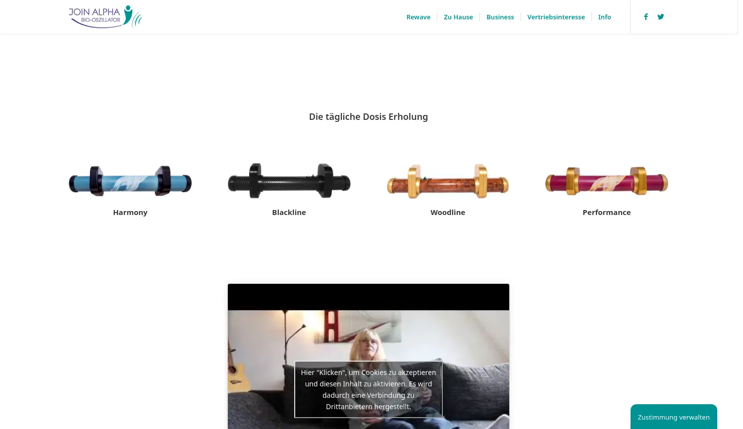 Website der Firma JOIN ALPHA Vertriebsgesellschaft UG (haftungsbeschränkt)