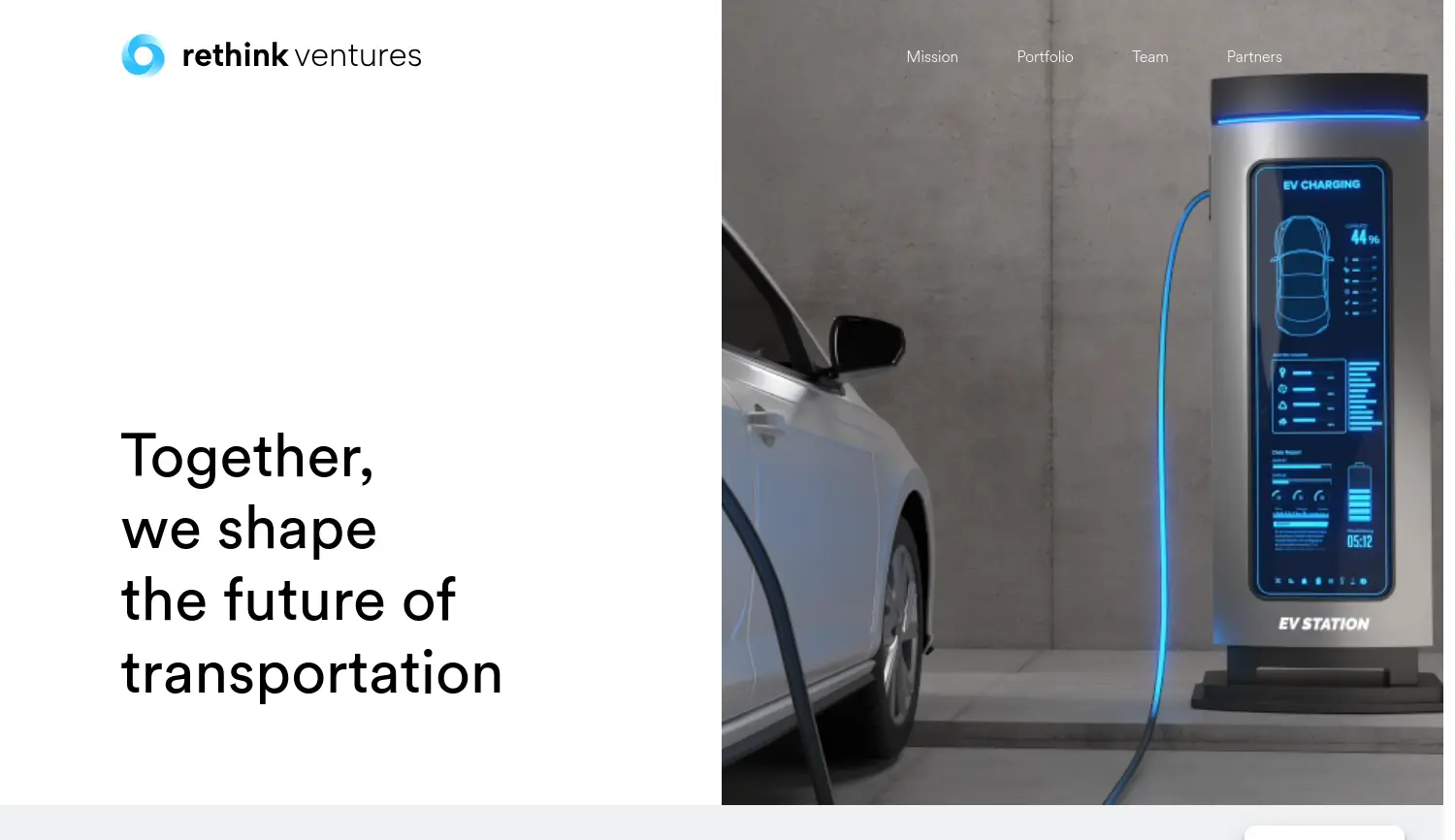 Website der Firma Rethink Manager GmbH