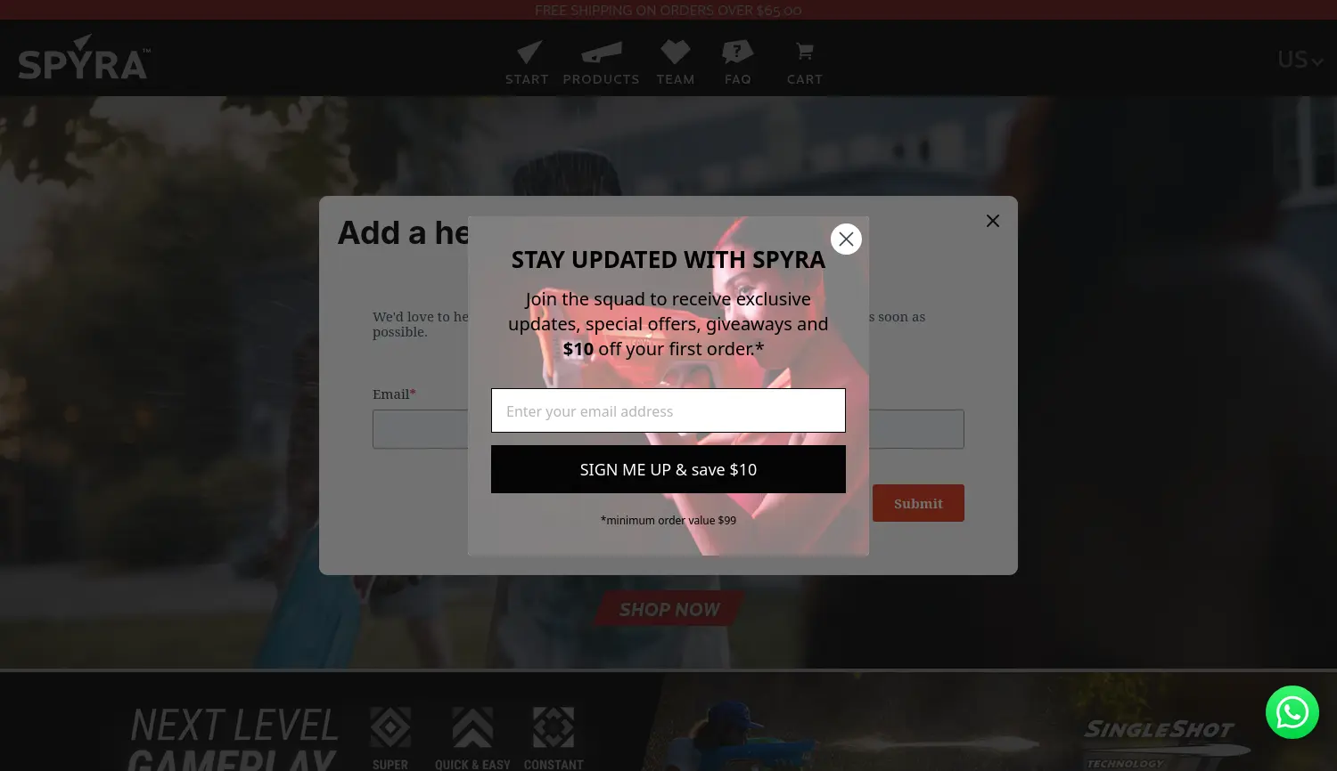 Website der Firma Spyra GmbH