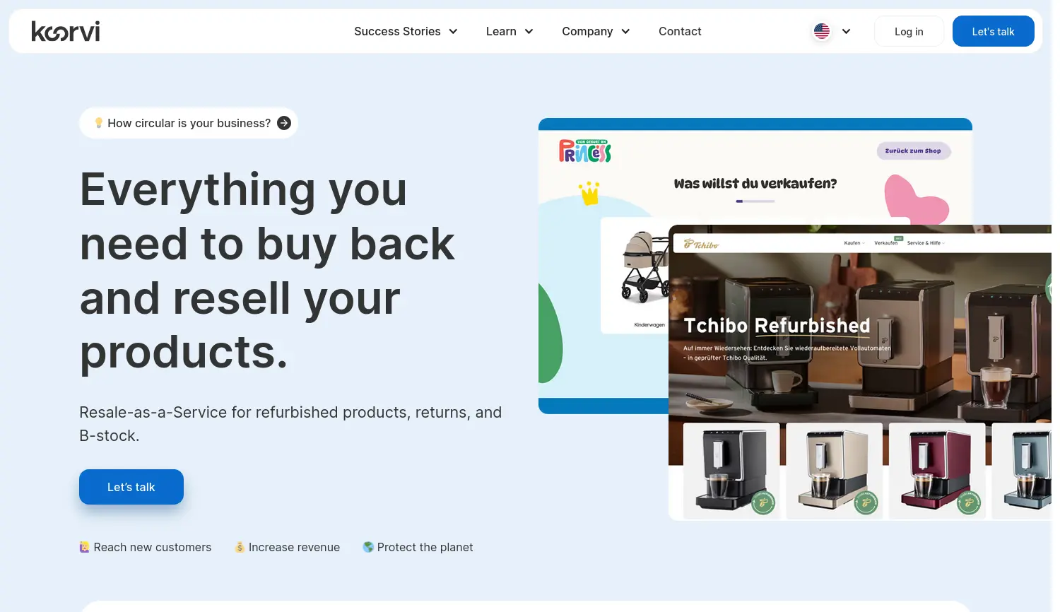 Website der Firma Circular Systems UG