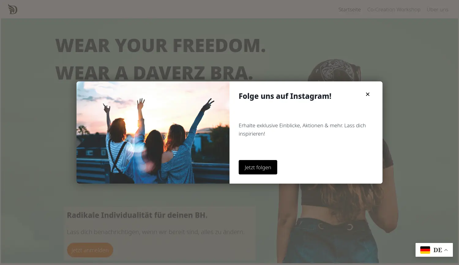 Website der Firma Julia Dahn