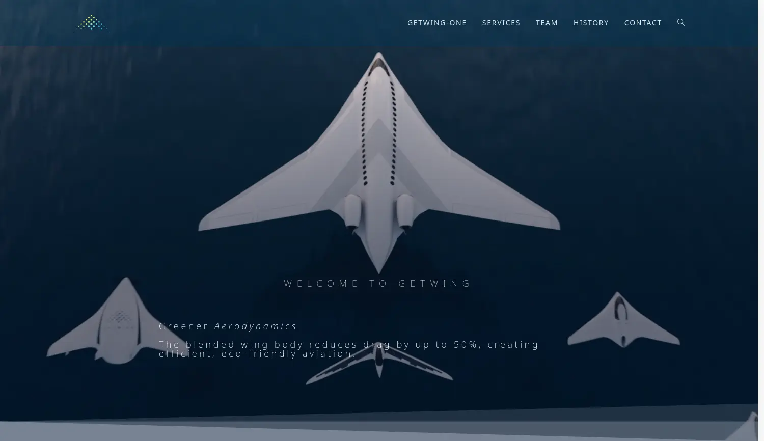 Website der Firma Getwing GmbH