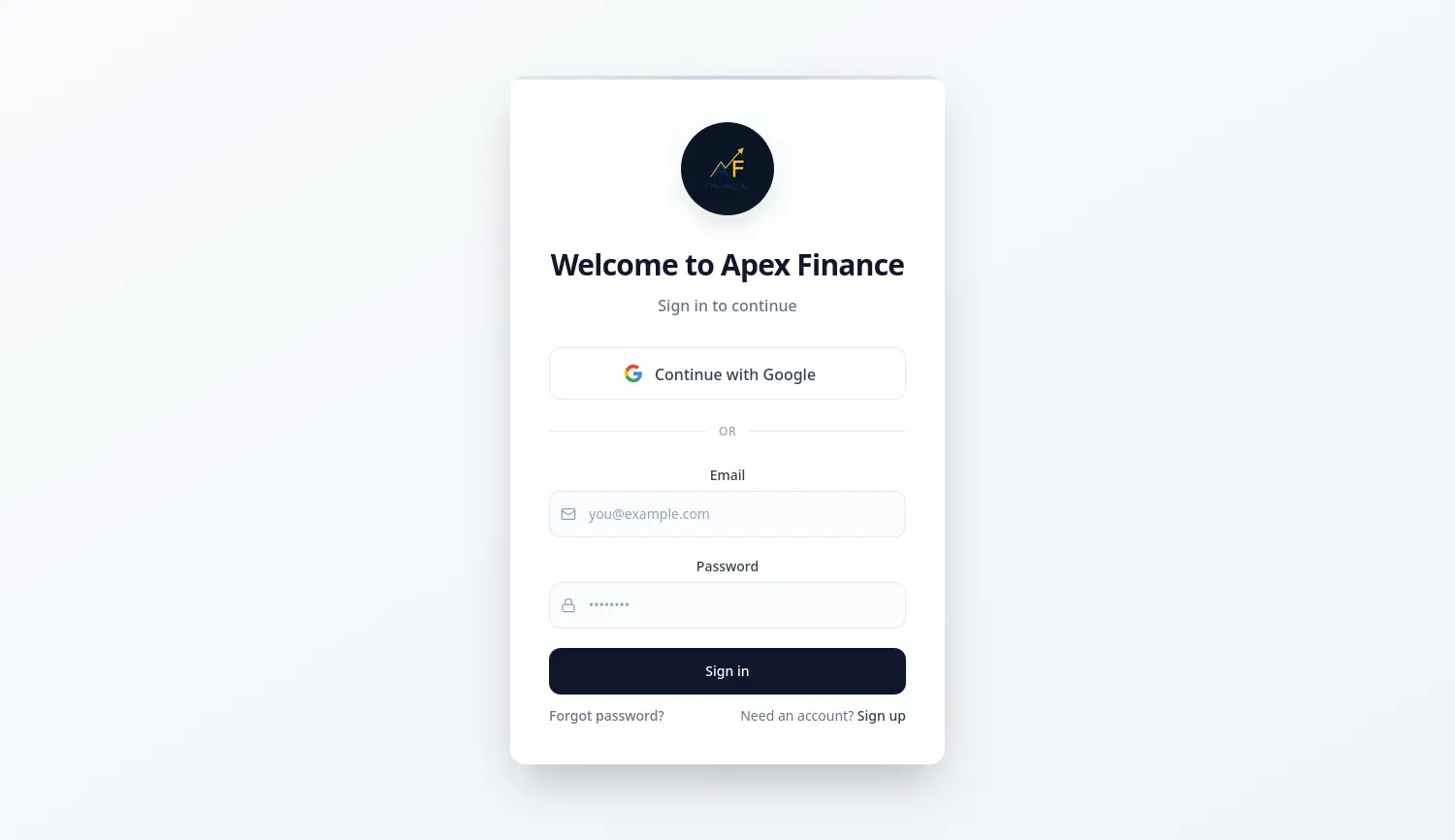 Website der Firma Traderama GmbH