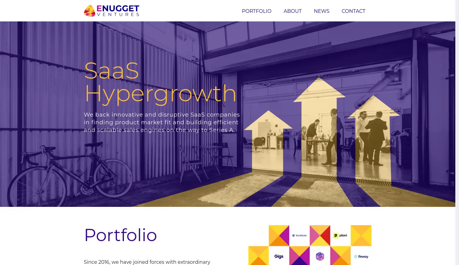 Website der Firma eNugget Ventures UG (haftungsbeschränkt)