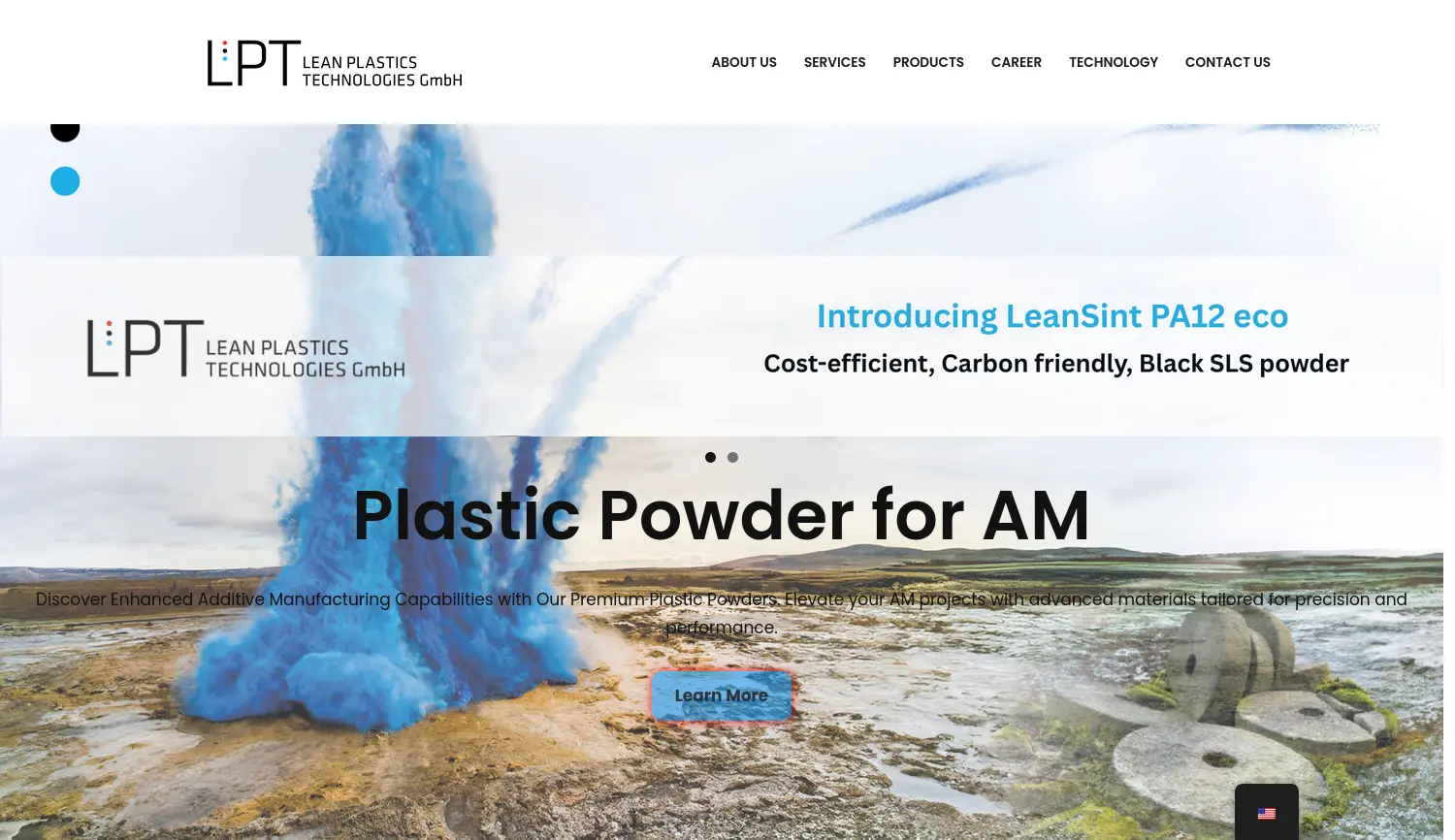 Website der Firma Lean Plastics Technologies GmbH