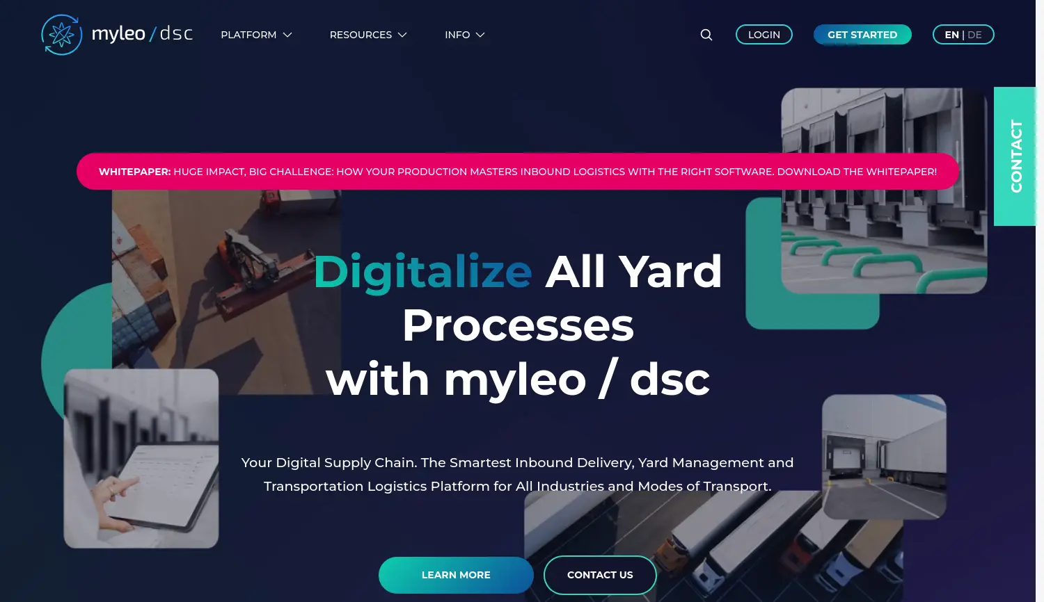 Website der Firma leoquantum GmbH