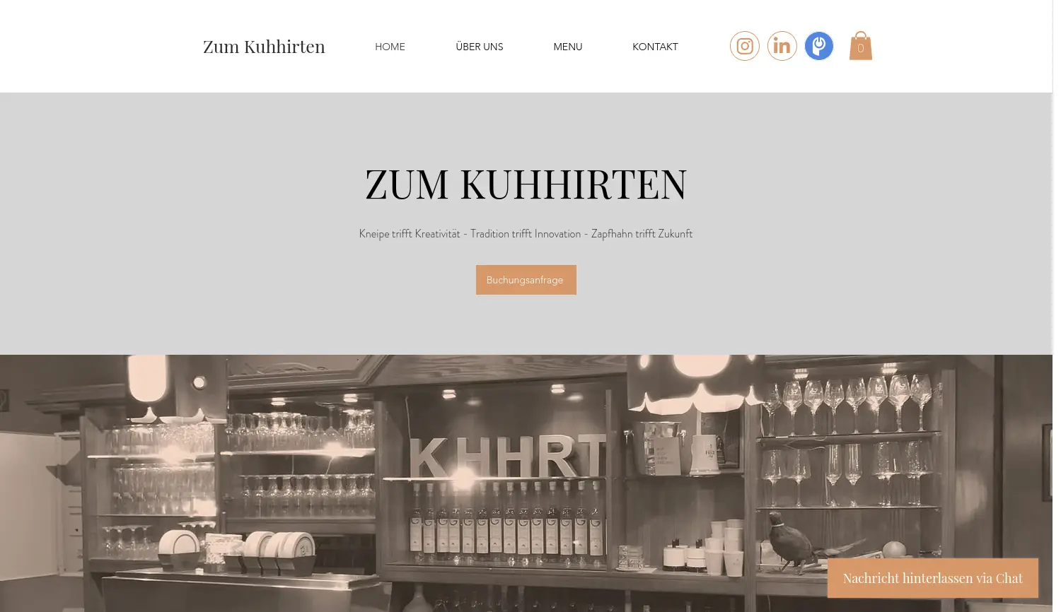 Website der Firma Ehrenmänner UG (haftungsbeschränkt)