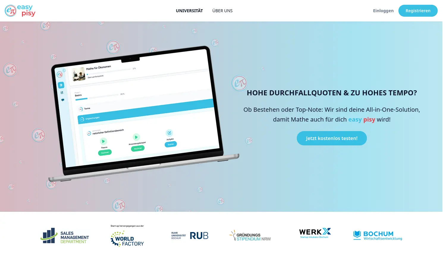 Website der Firma easy pisy GmbH