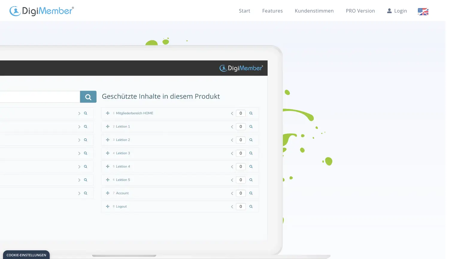 Website der Firma Digital Solutions GmbH