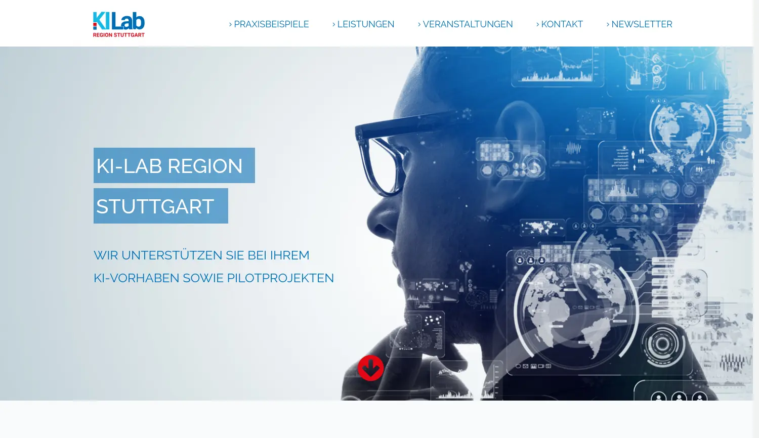 Website der Firma Zentrum für Digitalisierung Landkreis Böblingen – ZD.BB GmbH (als Koordinator)