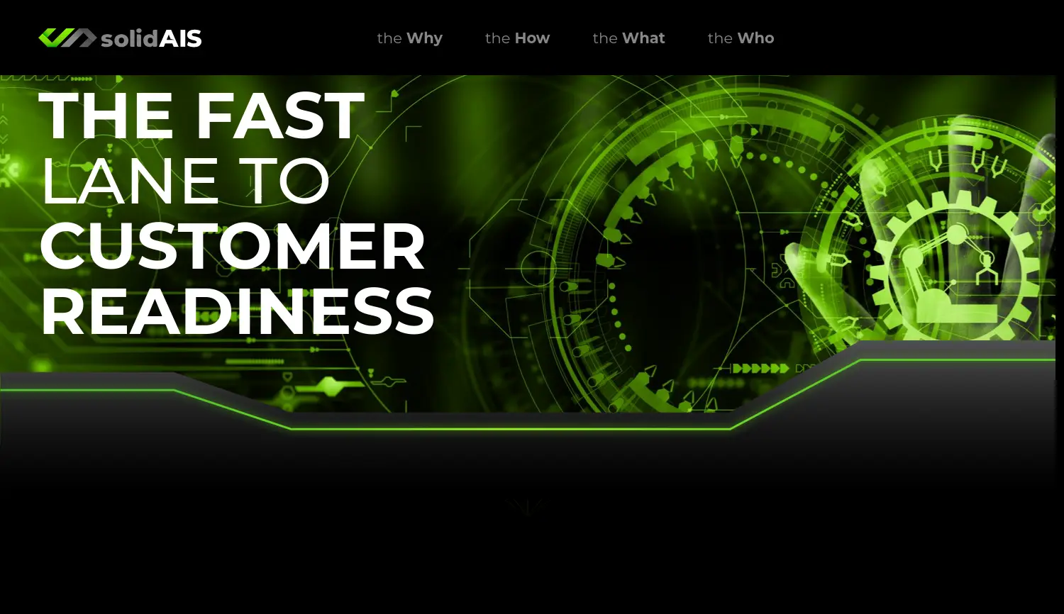 Website der Firma SolidAIS GmbH